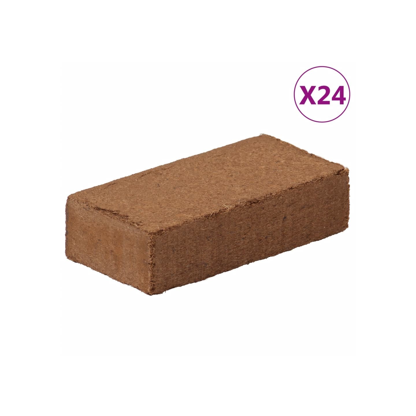 Blocs de noix de coco 24 pcs 650 g chacun 15,6 kg au total