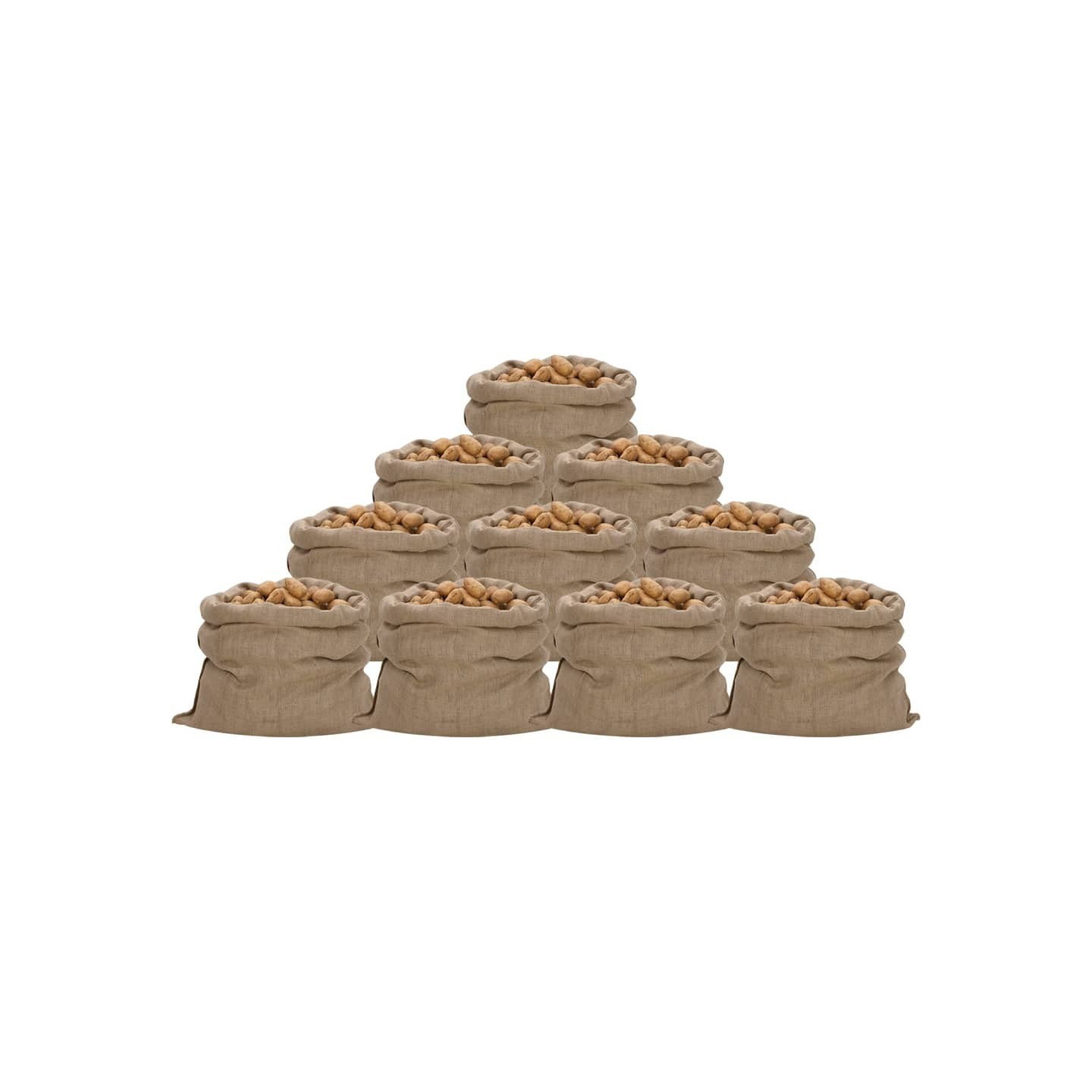 Sacs en jute 10 pièces 100 x 110 cm 100 % jute 340 g/m²