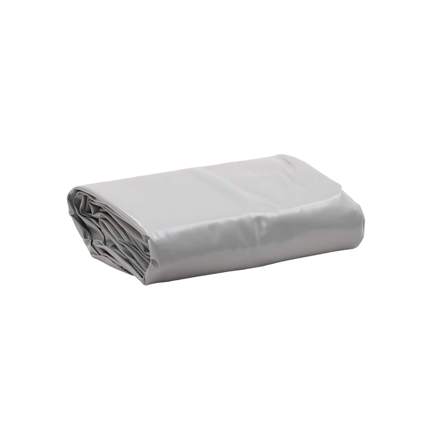 Bâche gris 1x2,5 m 650 g/m²
