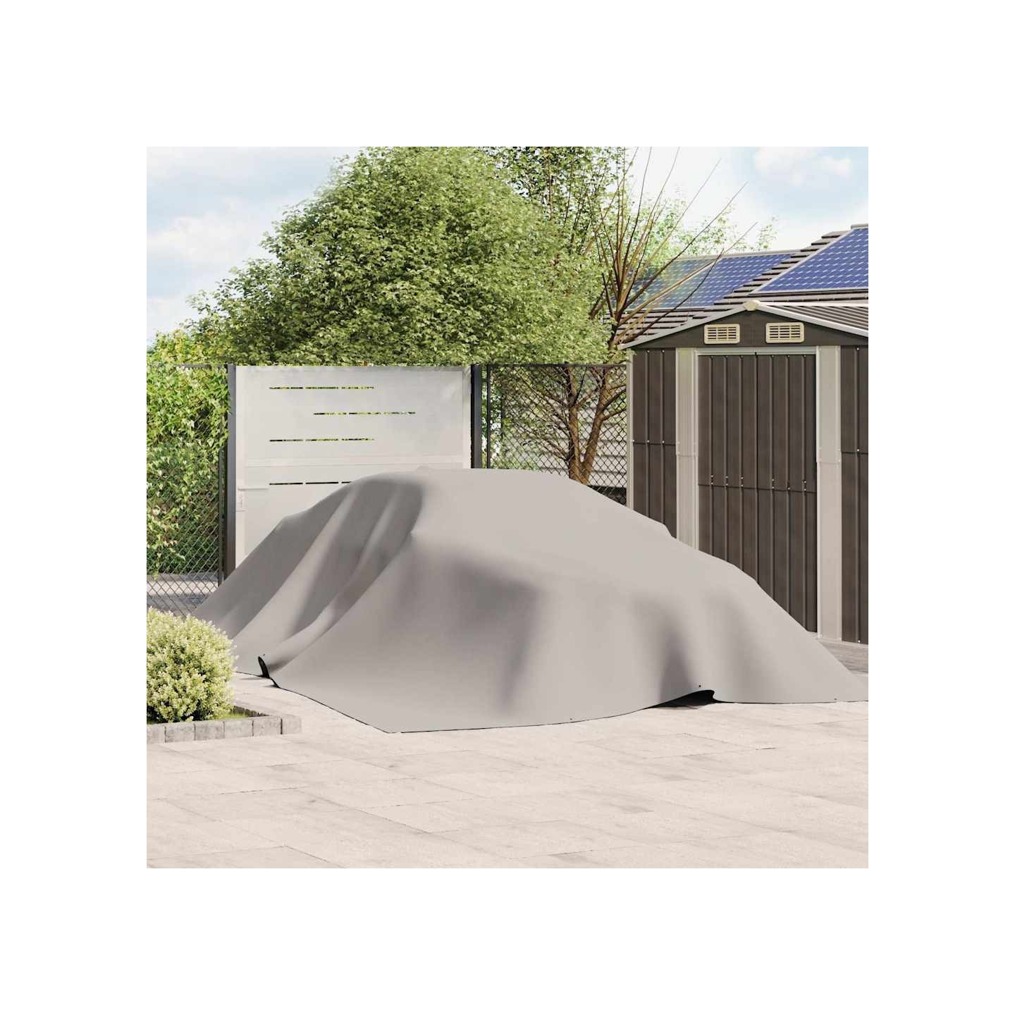 Bâche gris 5x7 m 650 g/m²