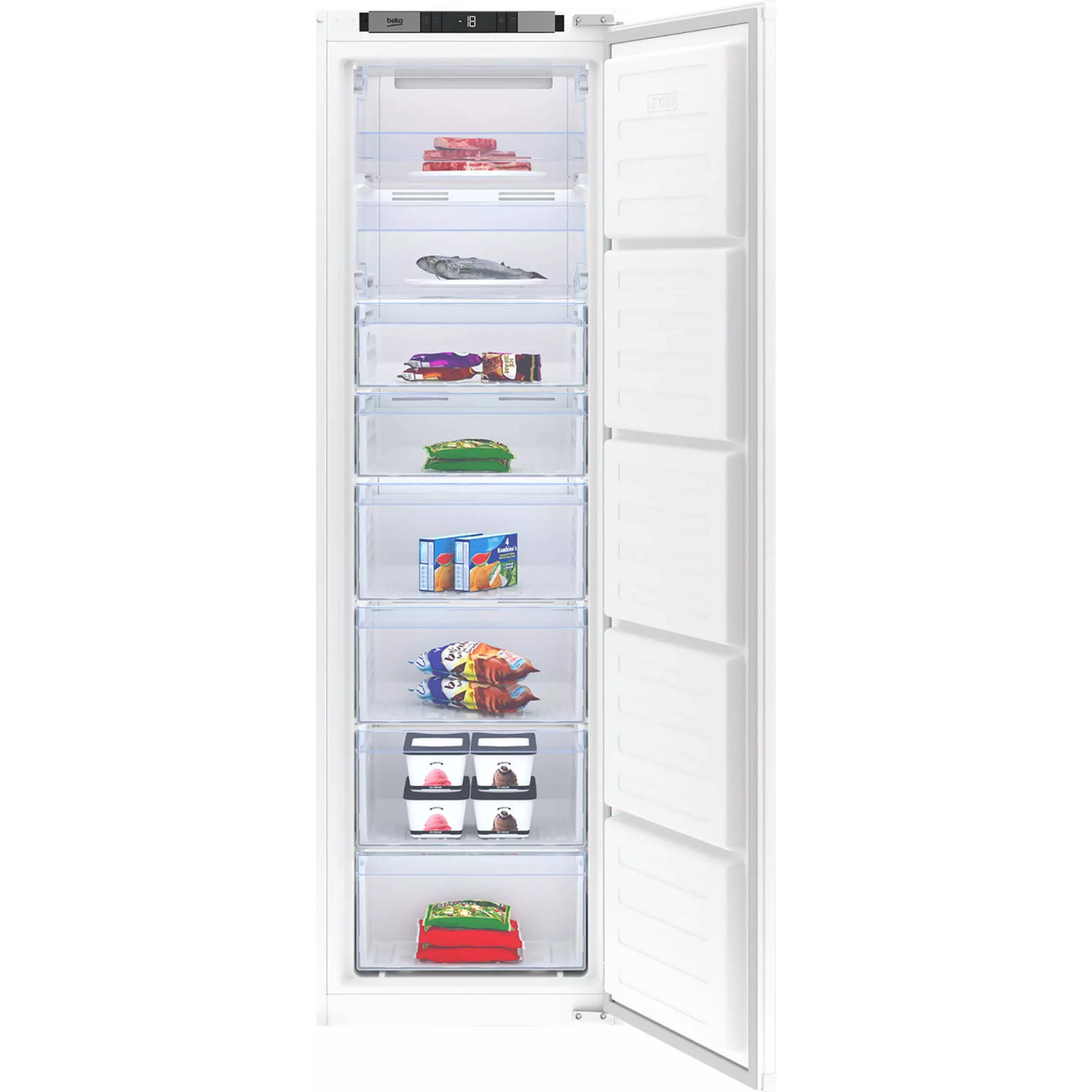 Congélateur encastrable Beko BFNA247E40SN 220 L classe E | Nimestore