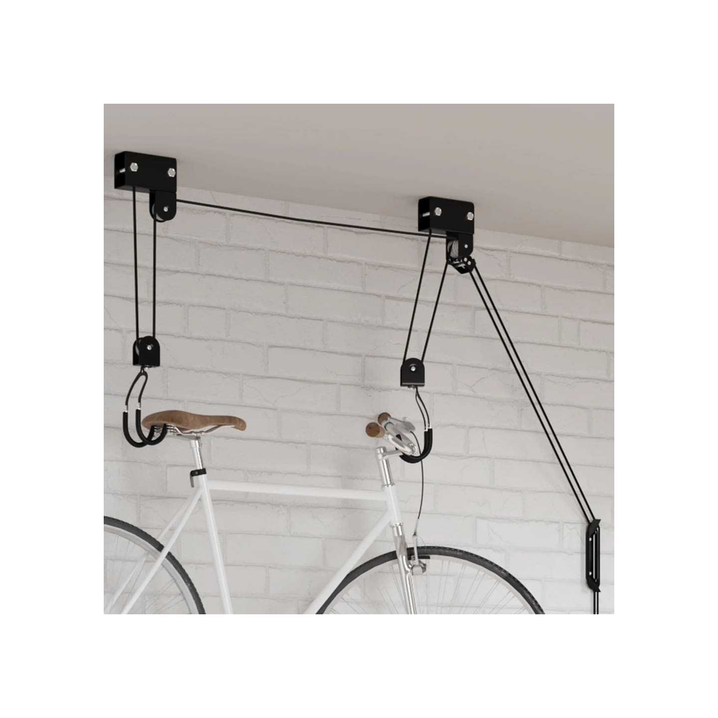 Palan à vélo avec support de plafond 57 kg
