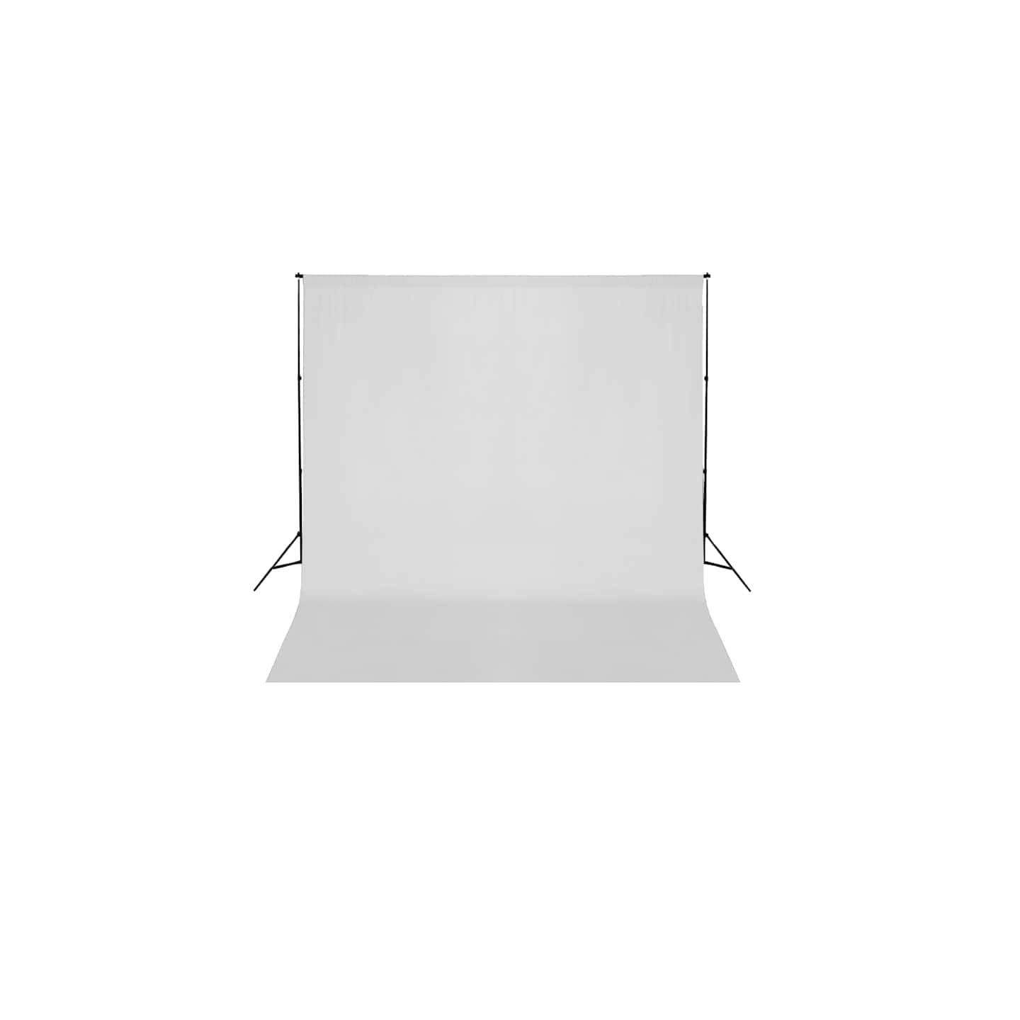 Système de support de toile de fond 600 x 300 cm Blanc
