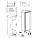 Congélateur encastrable Beko BFNA247E40SN 220 L classe E | Nimestore