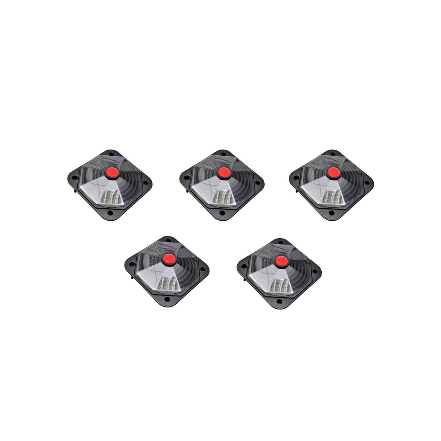 Lot de 5 chauffages solaires pour piscine 735 W