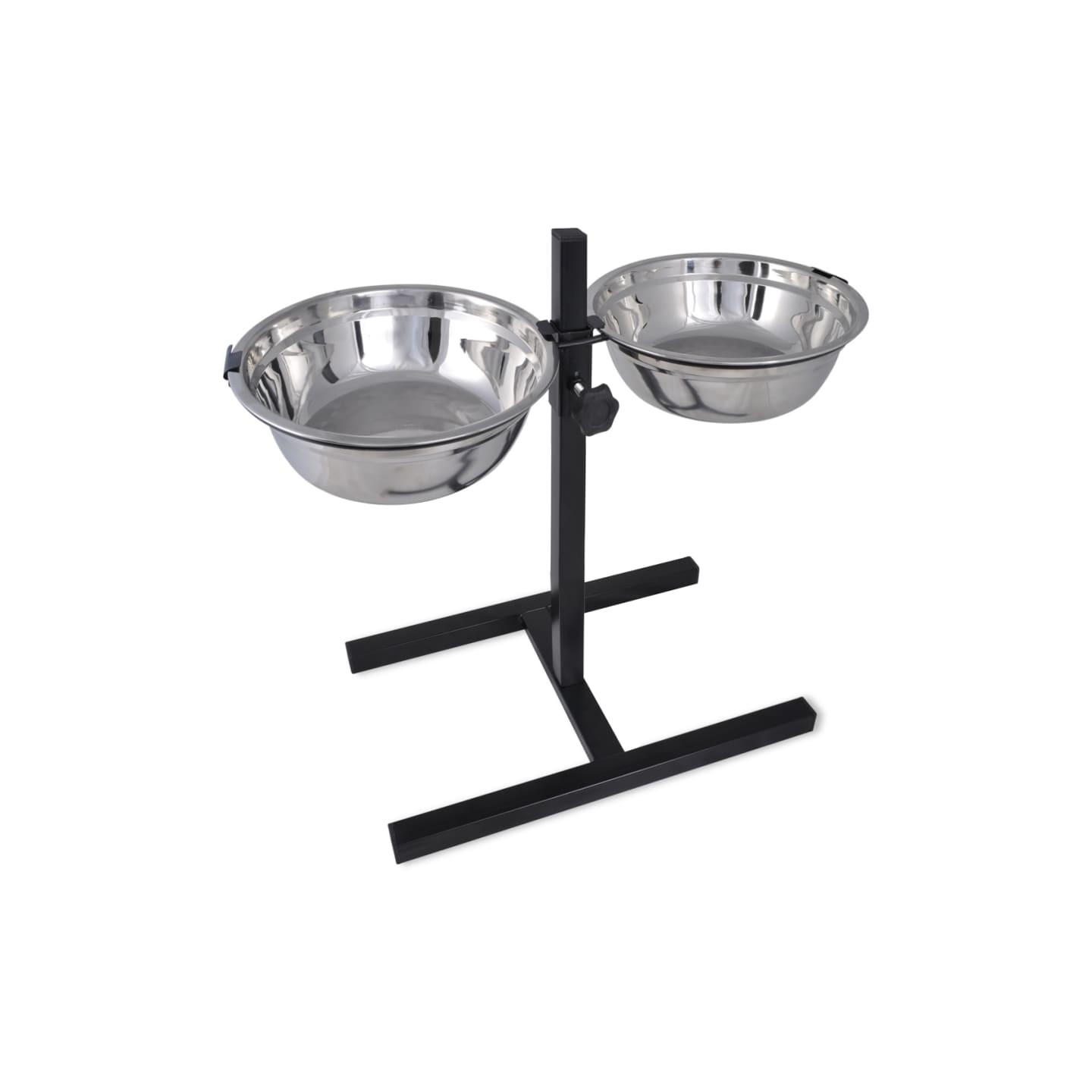 Support réglable avec 2 bols de 41 L pour chien