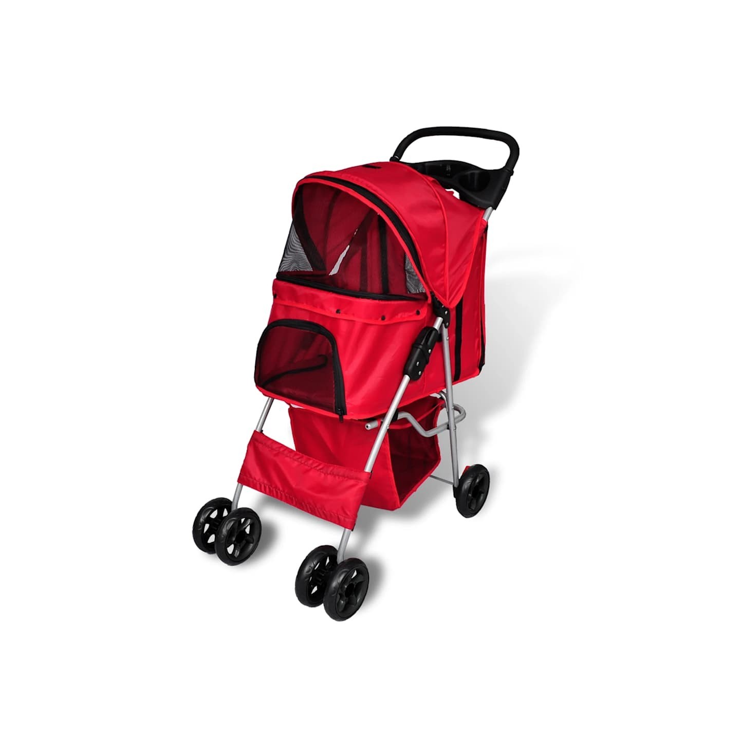 Poussette pour chiens Rouge