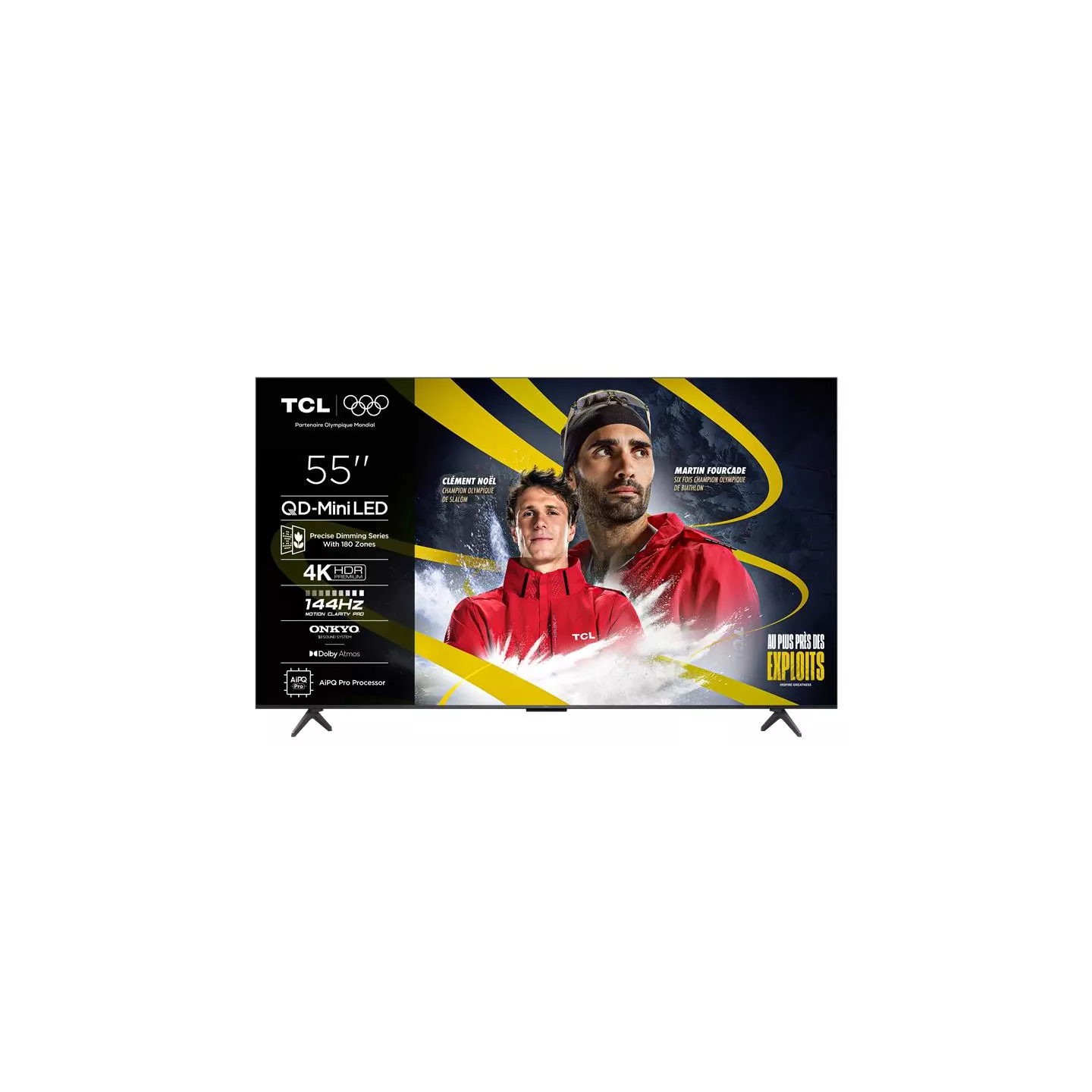 TV QD-Mini LED TCL 55C6K 55" 4K Google TV | Nimestore