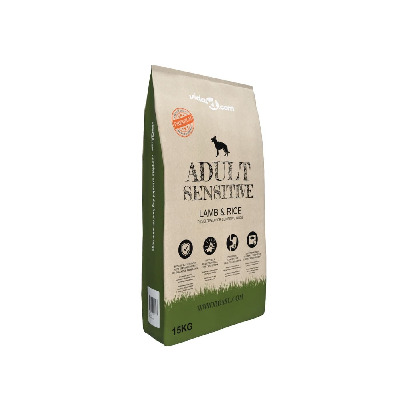 Nourriture sèche pour chiens Adult Sensitive Lamb & Rice 15 kg