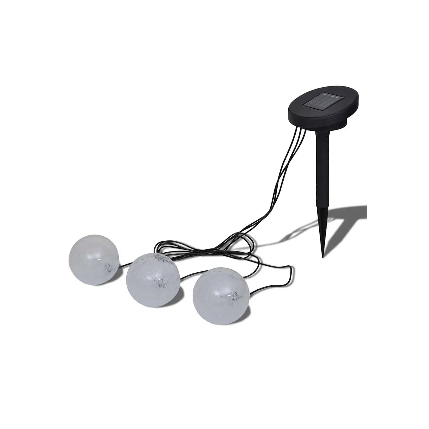 Boules solaires flottantes 3 LED pour étang piscine