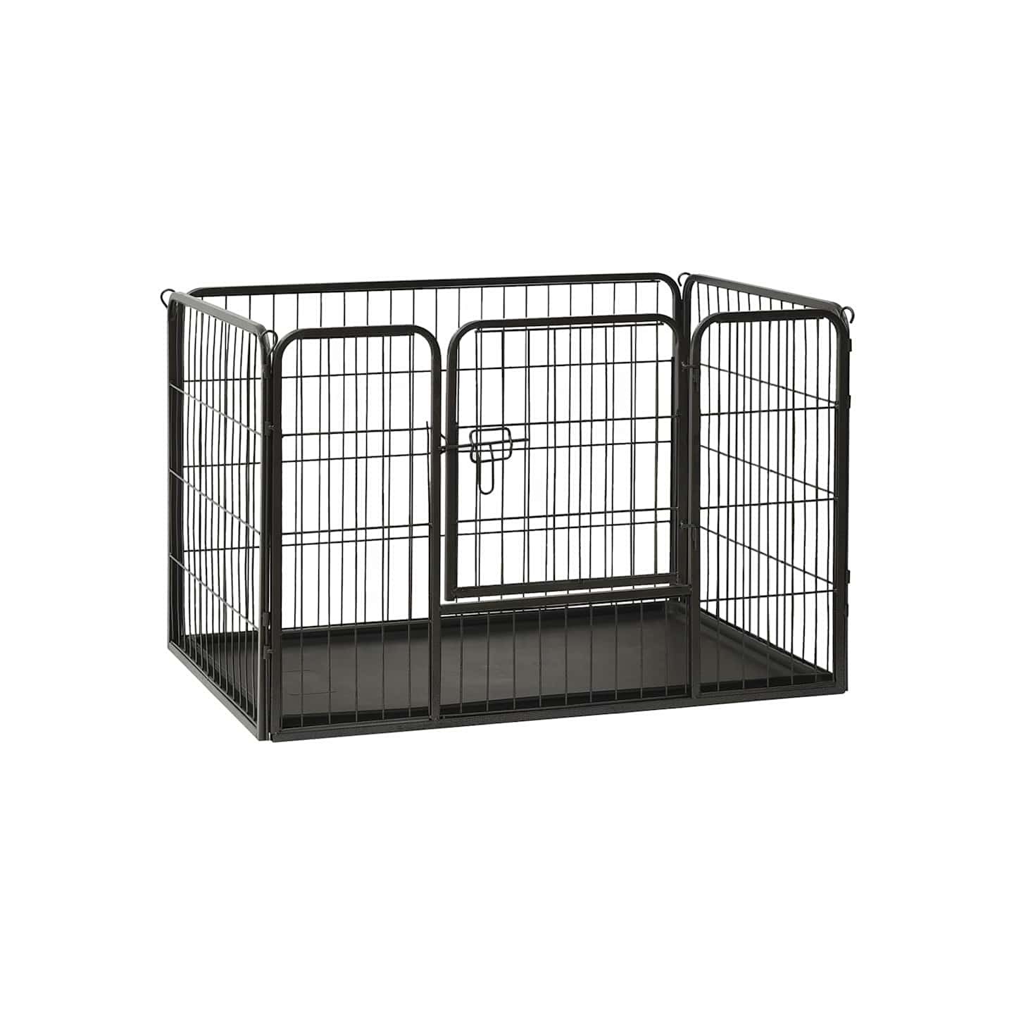 Parc pour chiots Acier 91,5x59x61 cm