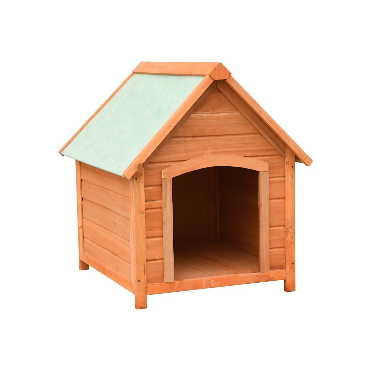 Niche pour chiens Bois de pin et de sapin massif 72x85x82 cm