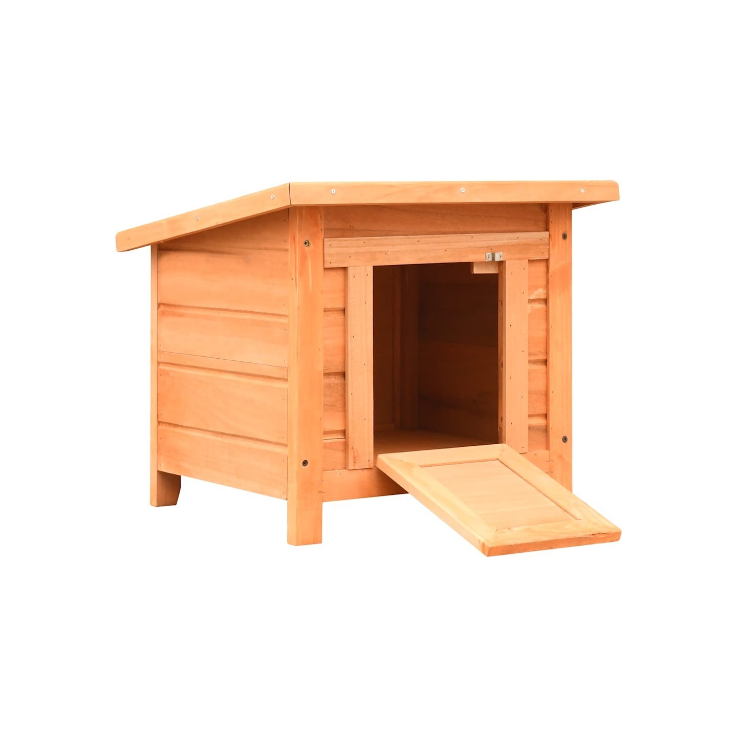 Maison de chat Pin massif et sapin 50 x 46 x 43,5 cm