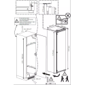 Réfrigérateur encastrable Beko BSSA315E4SFN 309 L | Nimestore