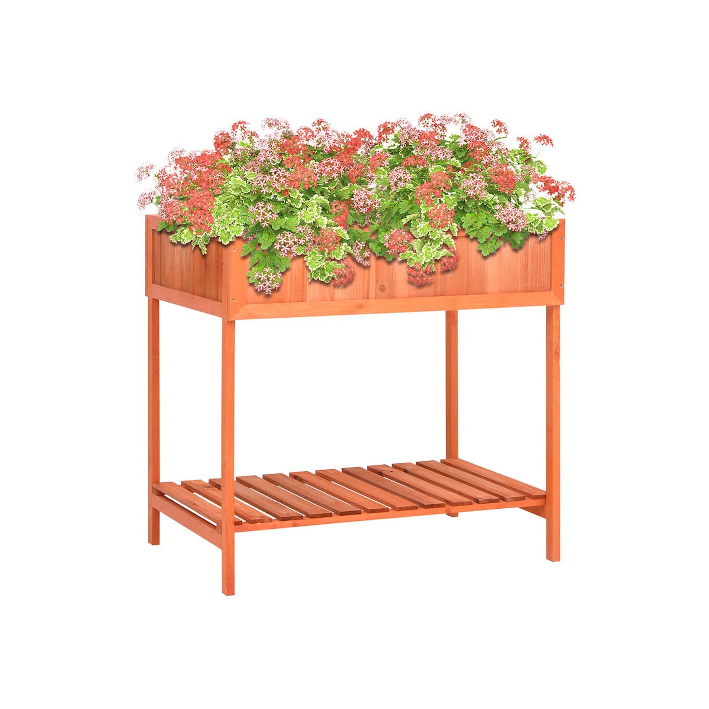 Jardinière à herbes 80x60x80 cm Bois de sapin massif