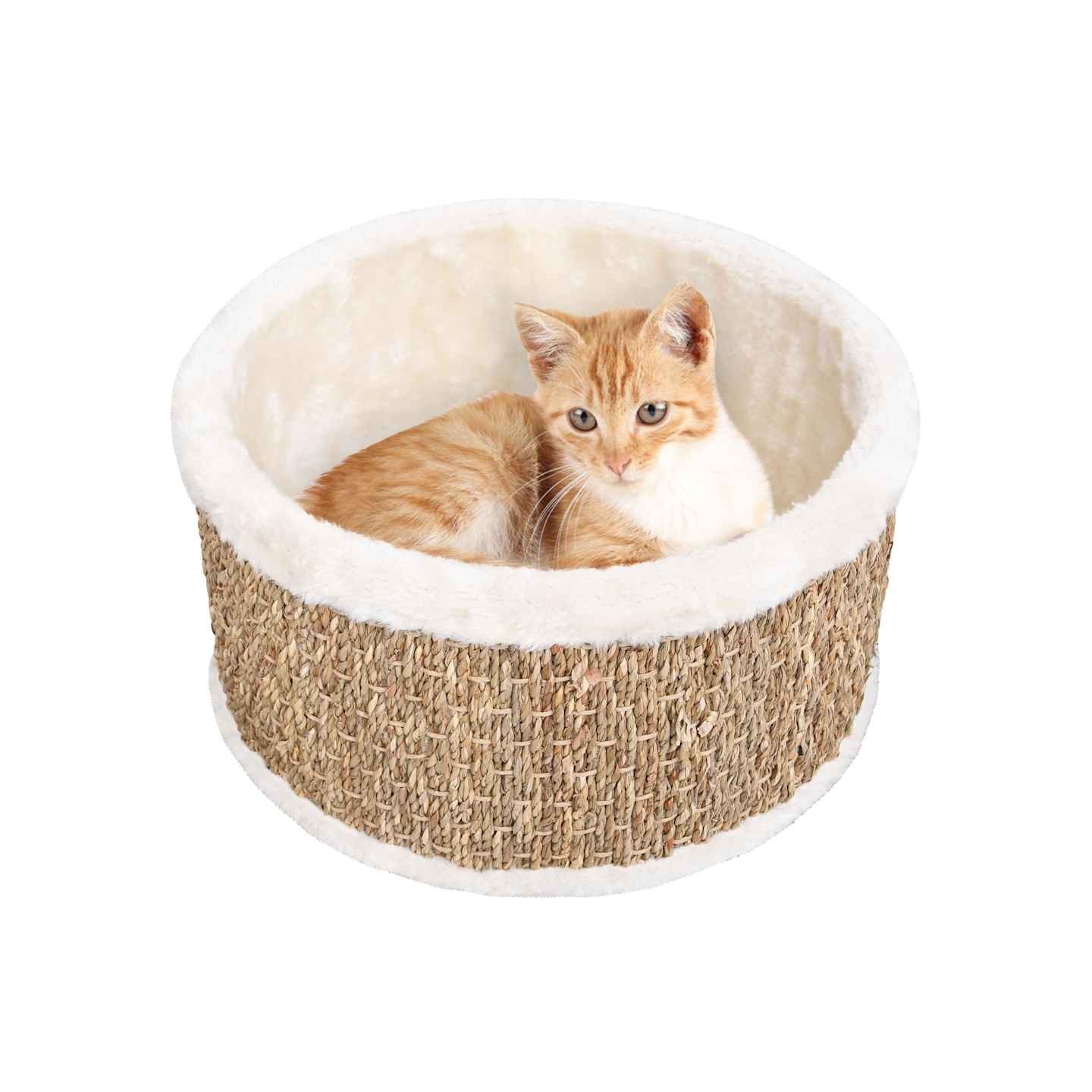 Panier pour chat rond 36 cm Herbiers marins
