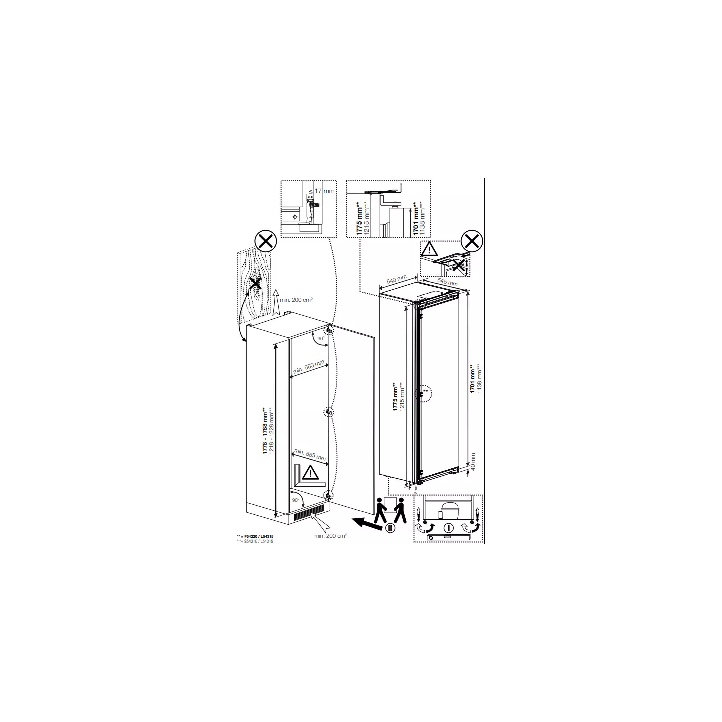 Réfrigérateur encastrable Beko BSSA315K4SN 309 L | Nimestore