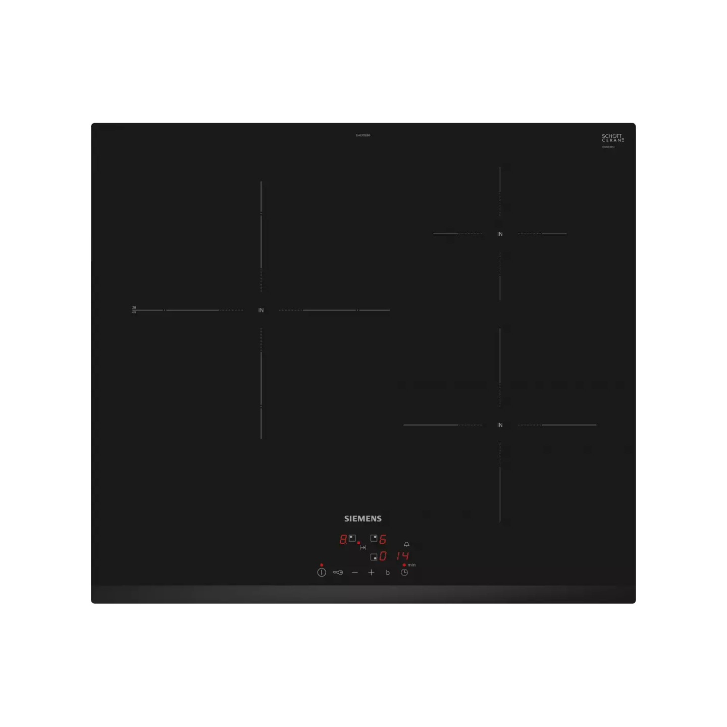 Plaque de cuisson Siemens EH631BJB6E induction 3 foyers | Nimestore