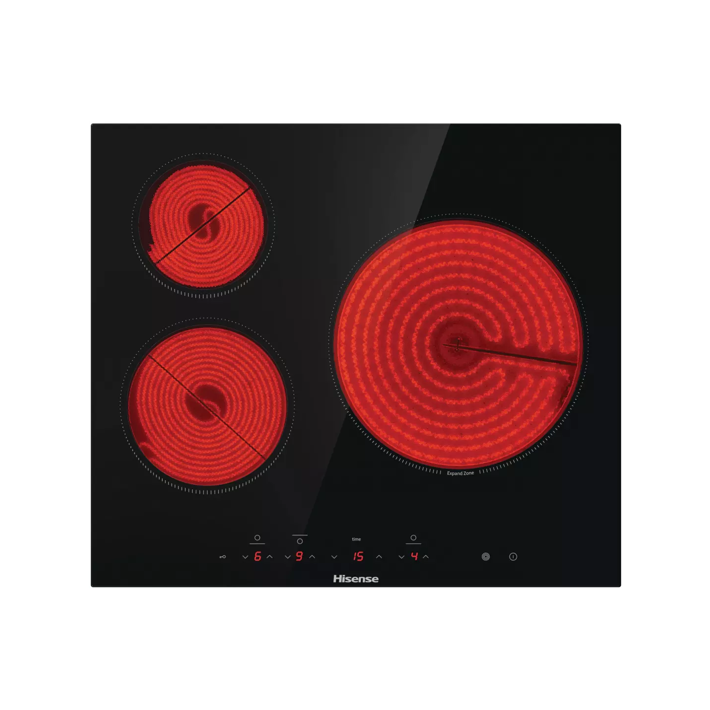 Plaque vitrocéramique Hisense E6332BSCE 3 foyers | Nimestore