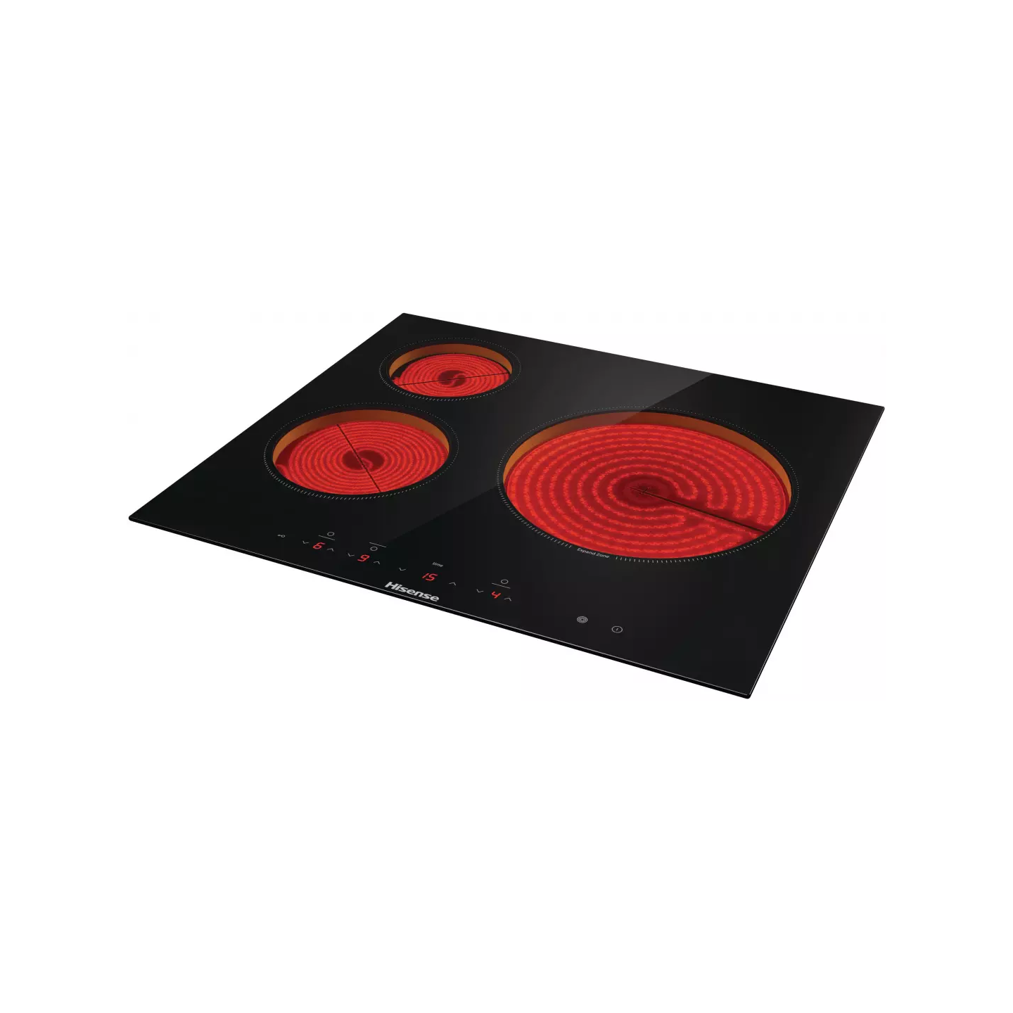 Plaque vitrocéramique Hisense E6332BSCE 3 foyers | Nimestore