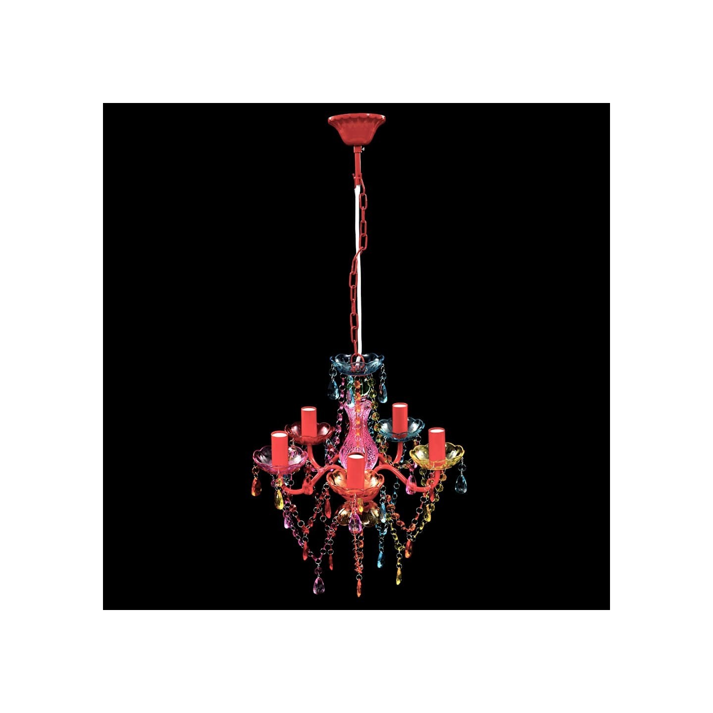Crystal Light 5 Ampoules Multicolore