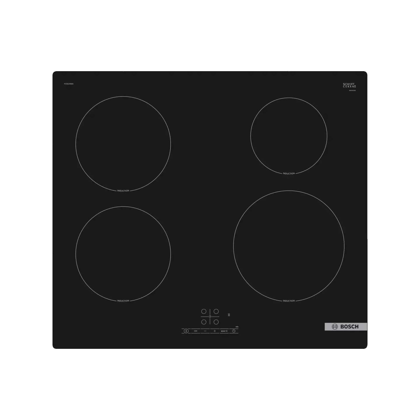 Plaque de cuisson Bosch PUE61RBB5E induction 4 foyers | Nimestore