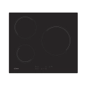 Plaque vitrocéramique Candy CH63CT 3 foyers 60 cm | Nimestore