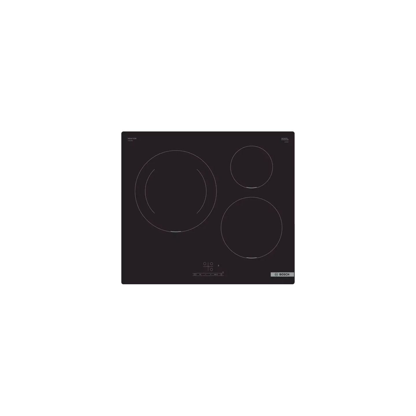 Plaque de cuisson Bosch PUJ611BB5E induction 3 foyers | Nimestore