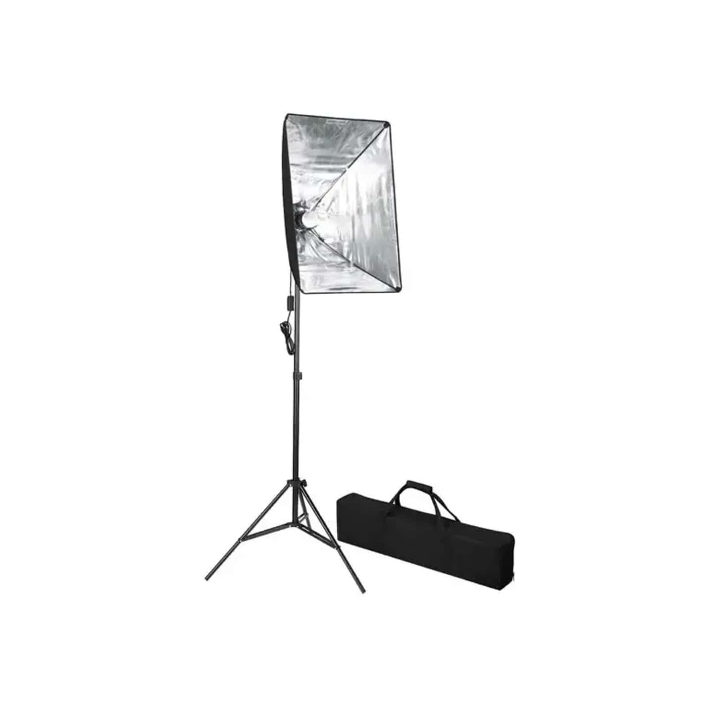 Lampe de photo studio avec diffuseur softbox 60 x 40 cm