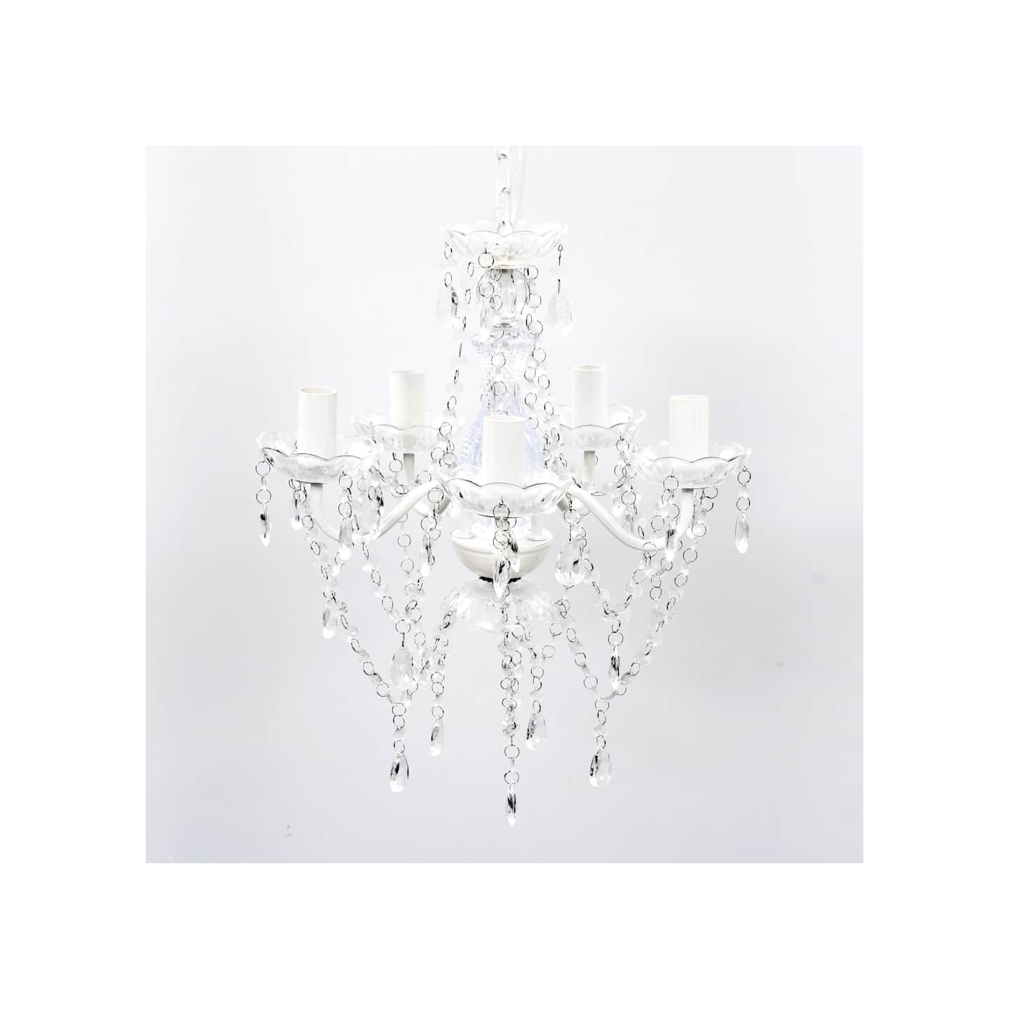 Lustre 5 ampoules Transparent