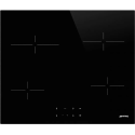 Plaque vitrocéramique Smeg SE264TD2 4 foyers 60 cm | Nimestore