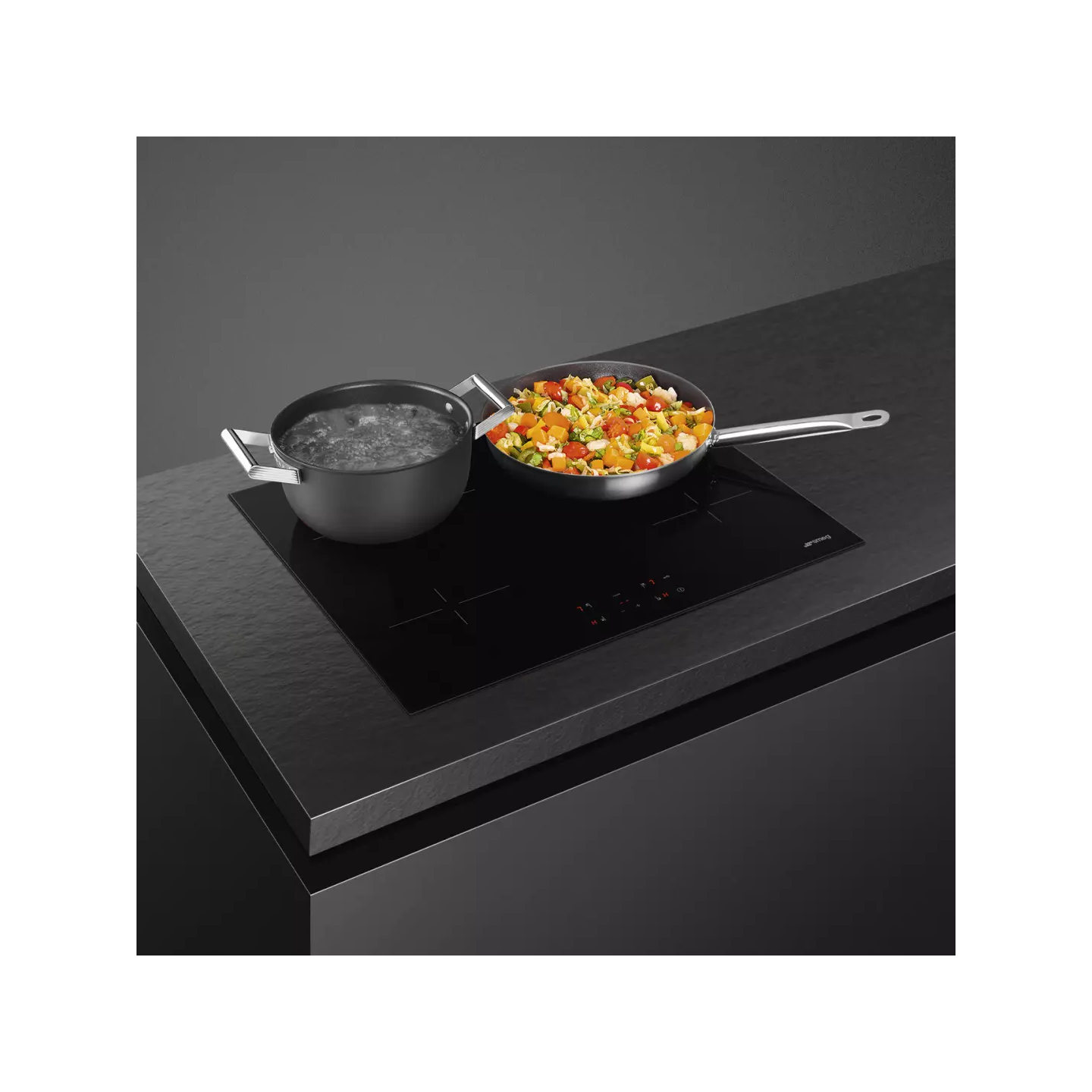 Plaque vitrocéramique Smeg SE264TD2 4 foyers 60 cm | Nimestore