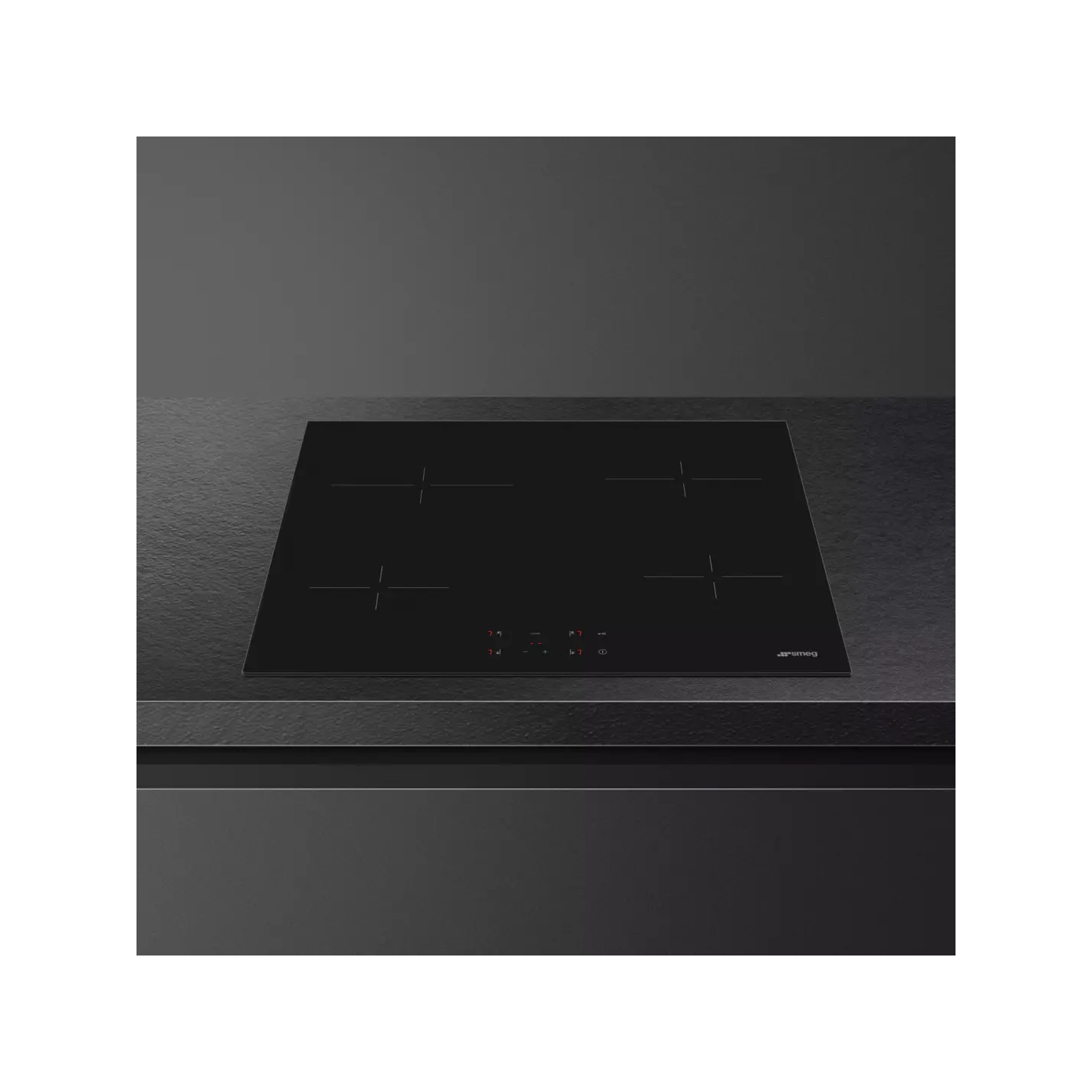 Plaque vitrocéramique Smeg SE264TD2 4 foyers 60 cm | Nimestore