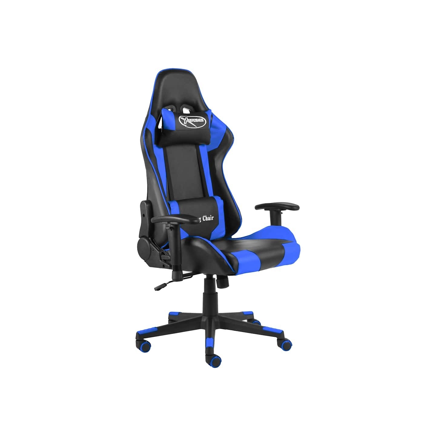 Chaise de jeu pivotante Bleu PVC