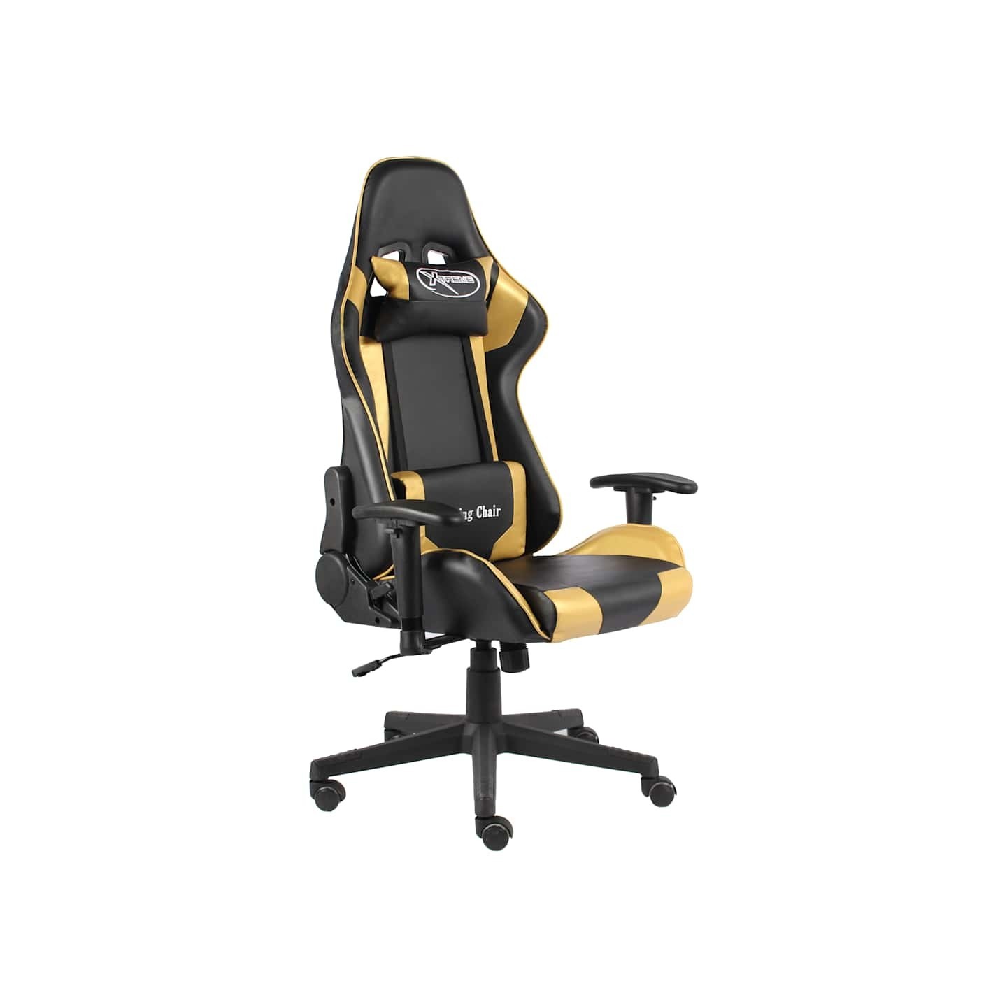Chaise de jeu pivotante Doré PVC