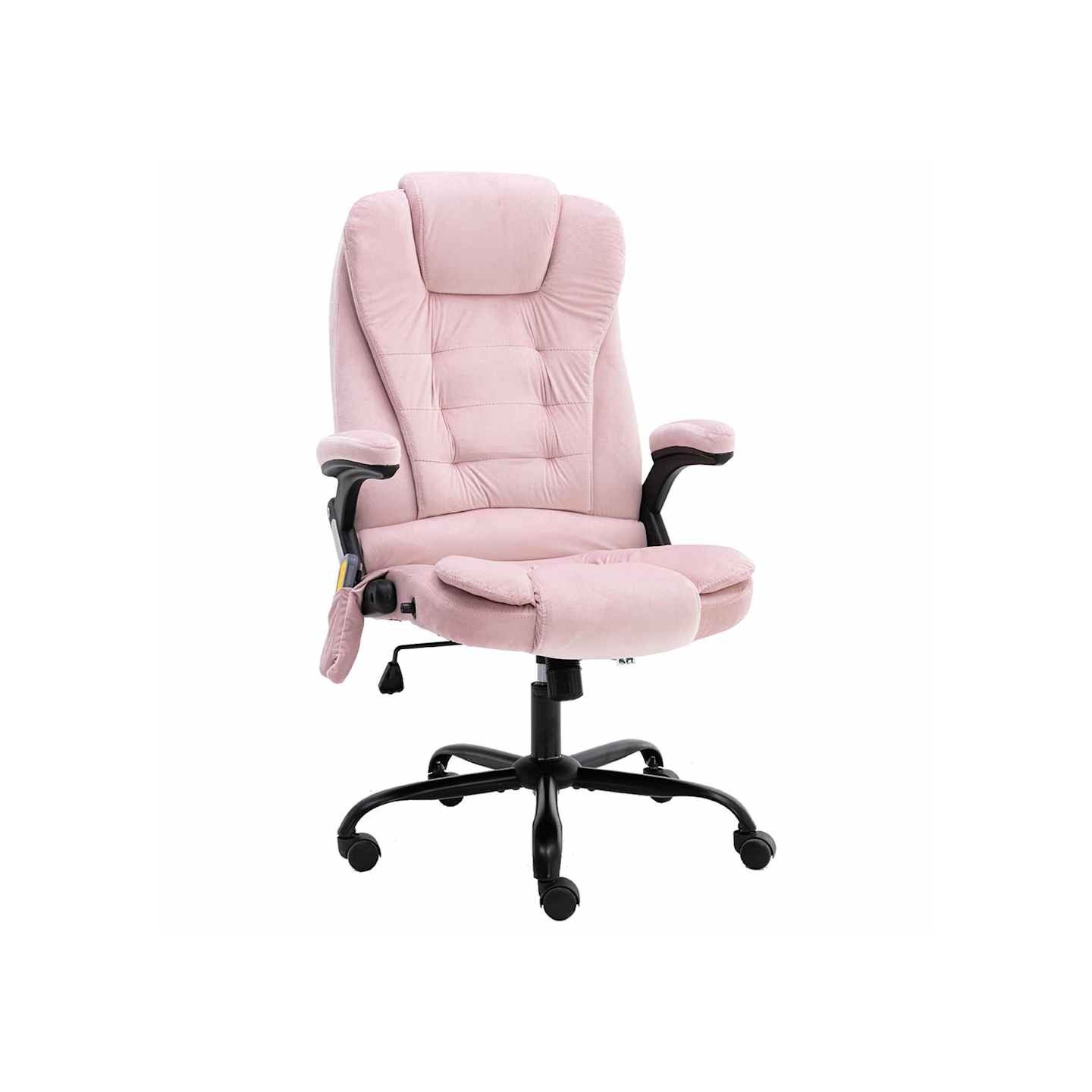Chaise de bureau de massage Rose Velours