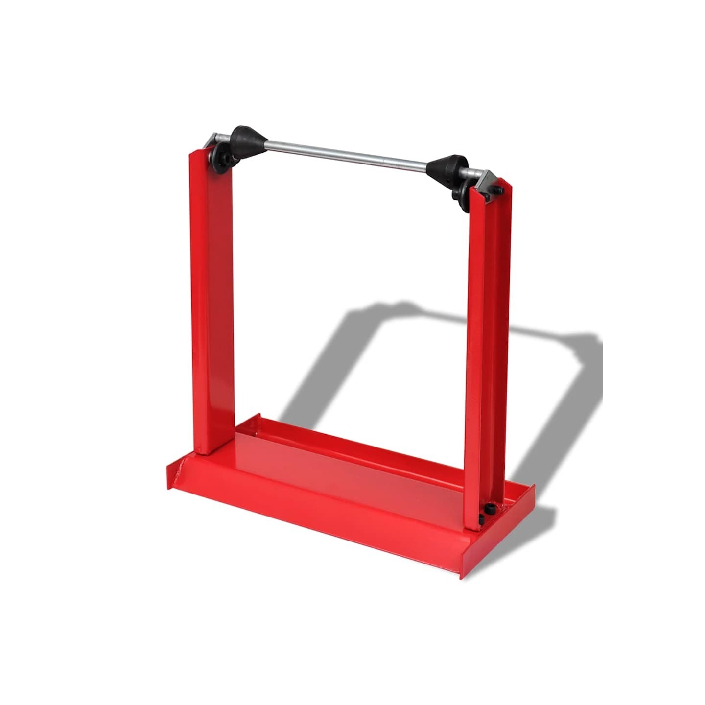 Equilibreuse pour roue de moto professionnelle Rouge