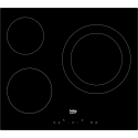 Plaque vitrocéramique Beko HIC 63402 T 3 foyers | Nimestore