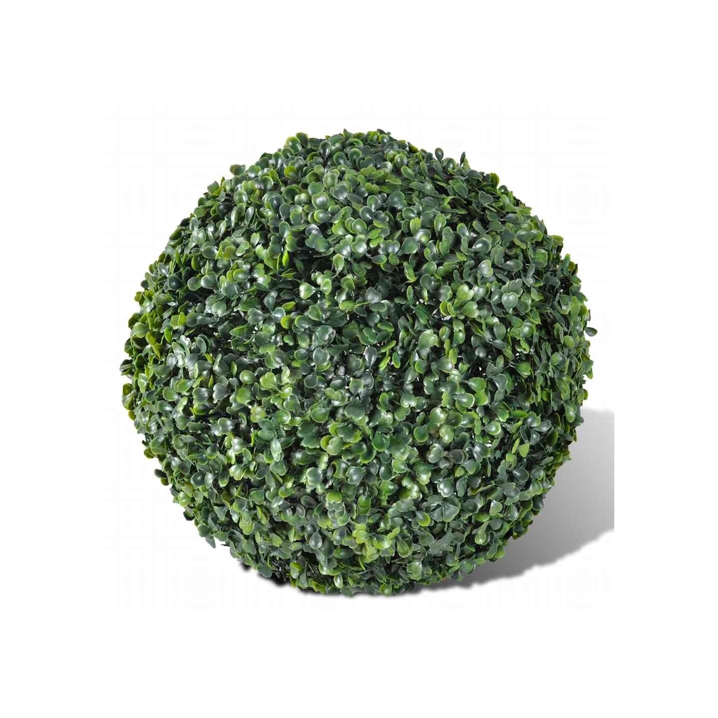 2 pièce de boule 35 cm avec guirlande lumineuse solaire 24 LED
