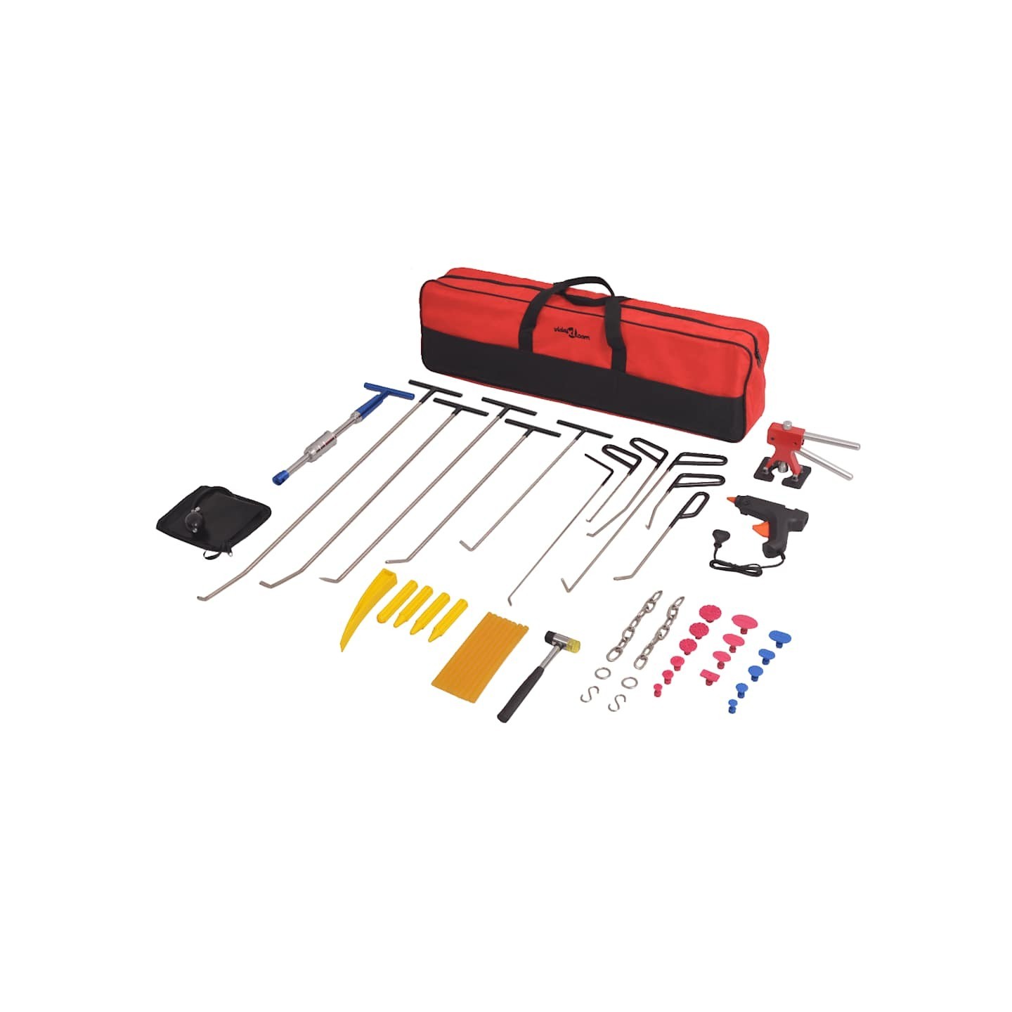 Kit de débosselage sans peinture 50 pièces Acier inoxydable