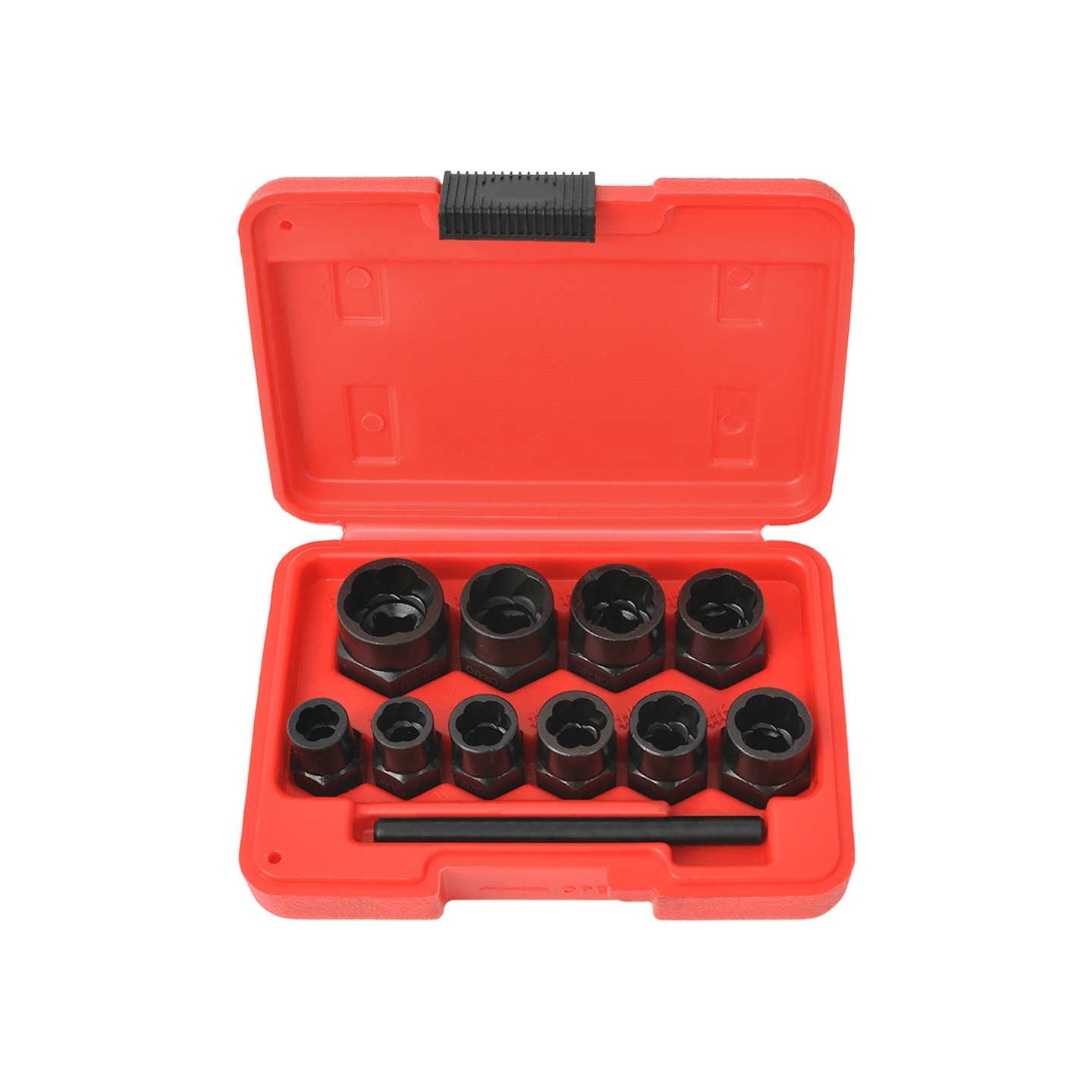 Kit d'extracteur de boulons/d'écrous endommagés Acier 11 pcs