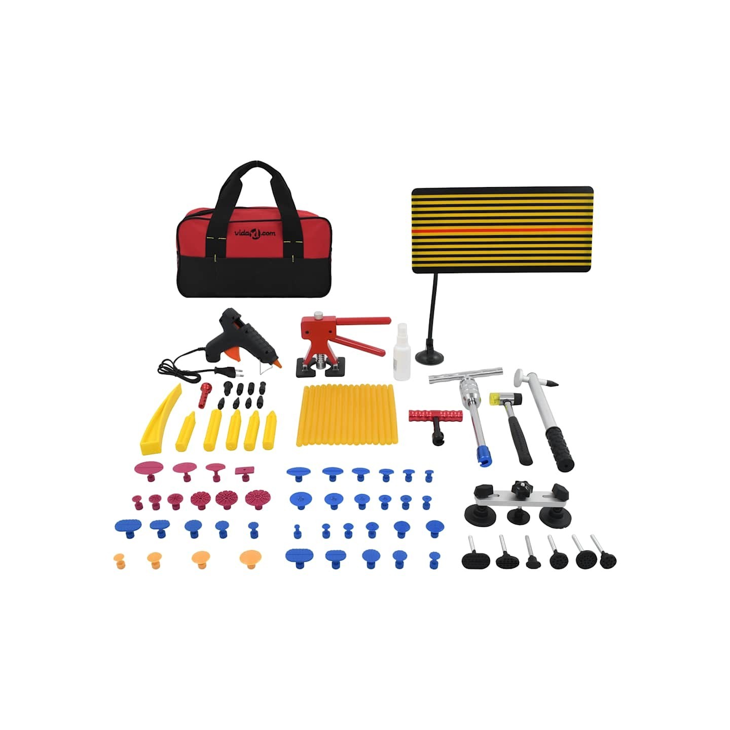 Kit de débosselage sans peinture 75 pcs XXL