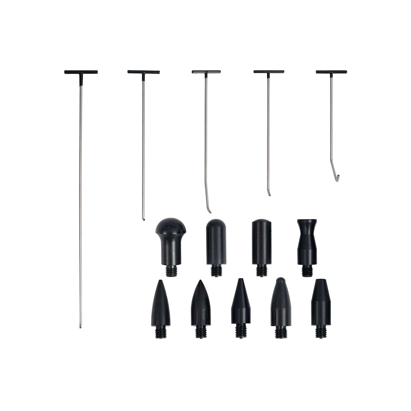 Kit de débosselage sans peinture 5 pcs Acier inoxydable