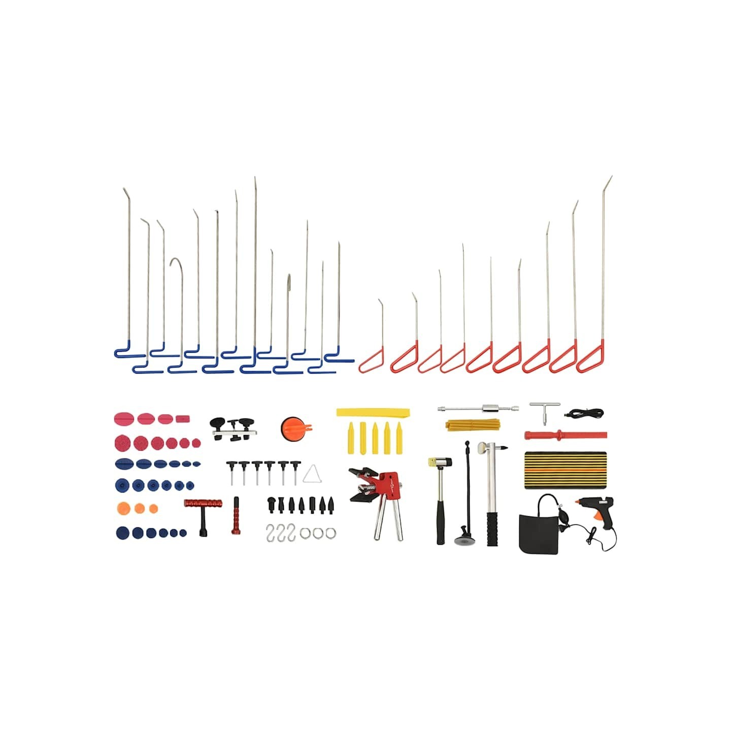 Kit d'outils de débosselage sans peinture 89 pcs