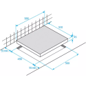 Plaque vitrocéramique Beko HIC 64502 T 4 foyers | Nimestore