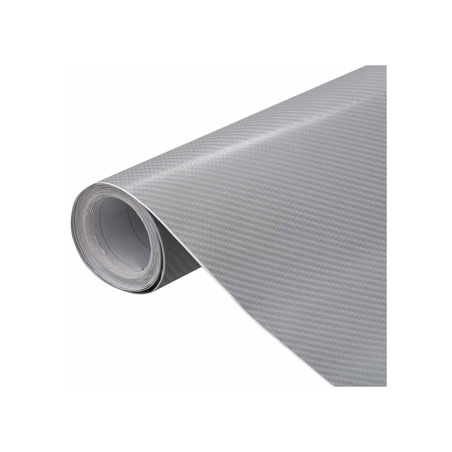 Films 4D de voiture 2 pcs Argenté 100x150 cm