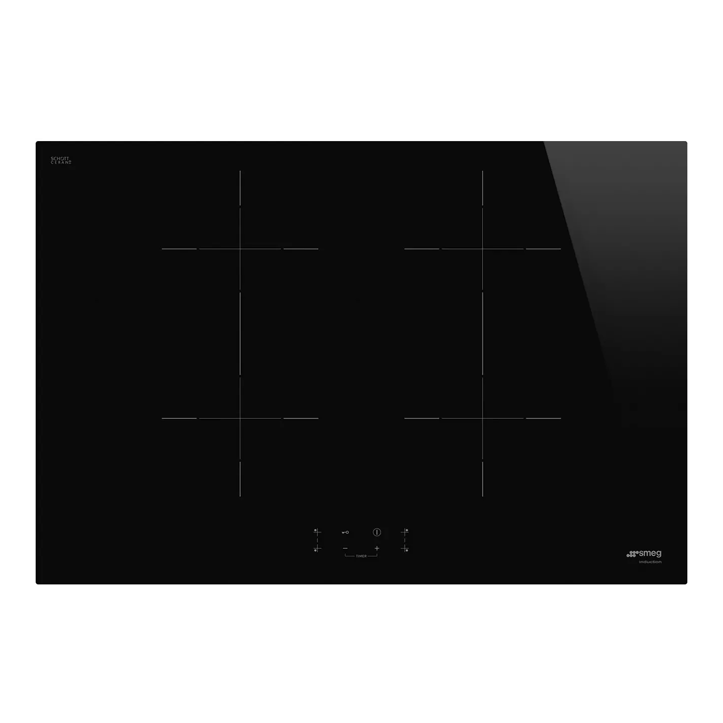Plaque induction Smeg SIB2741D 75 cm Bridge | Nimestore