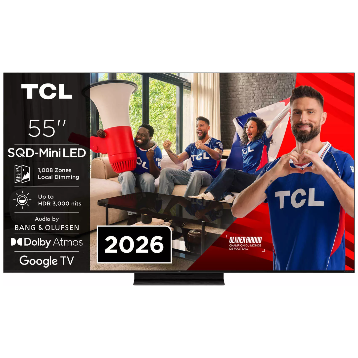 TV QLED TCL 55C89L 55" 4K Mini LED 144 Hz | Nimestore