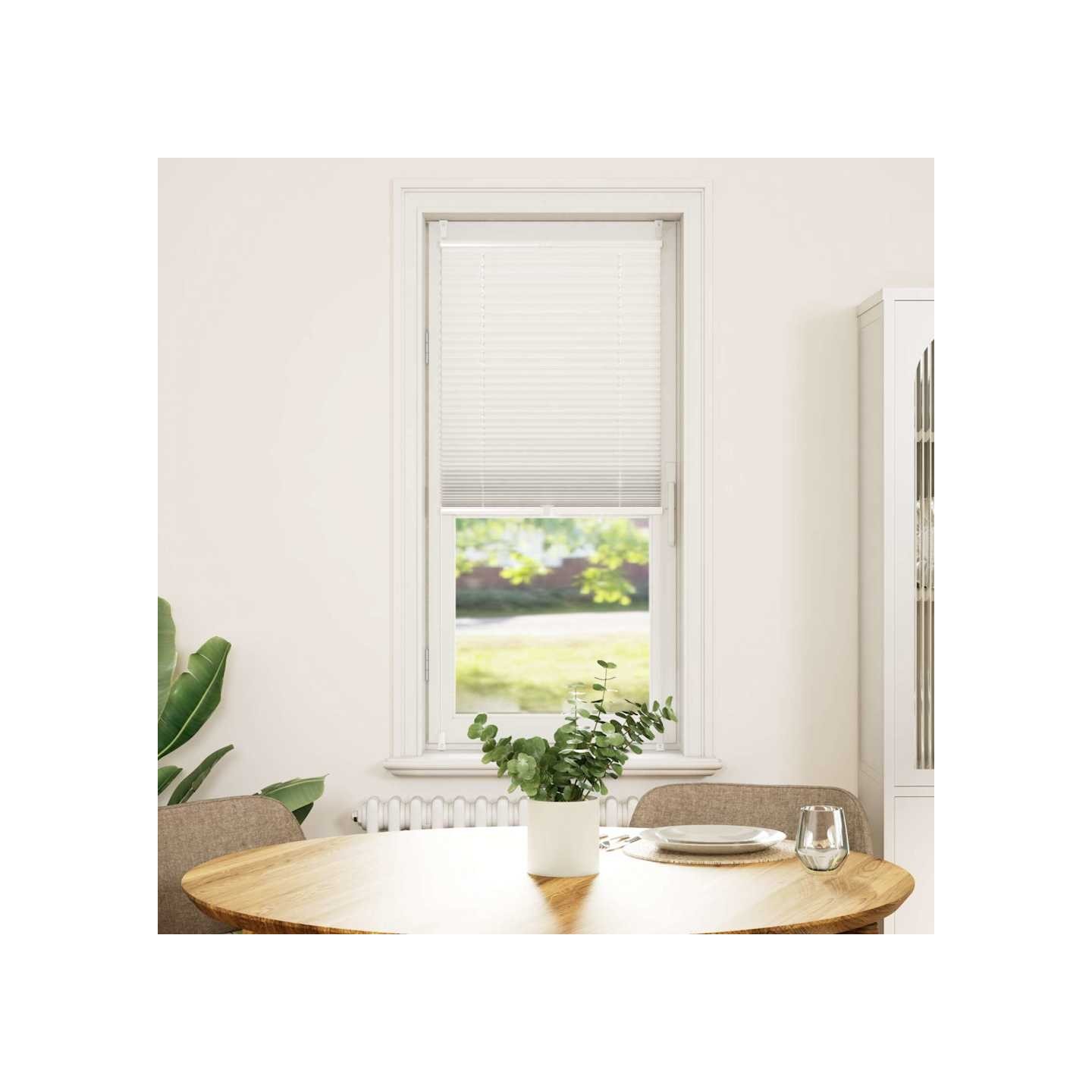 Store plissé 60x150 cm Blanc