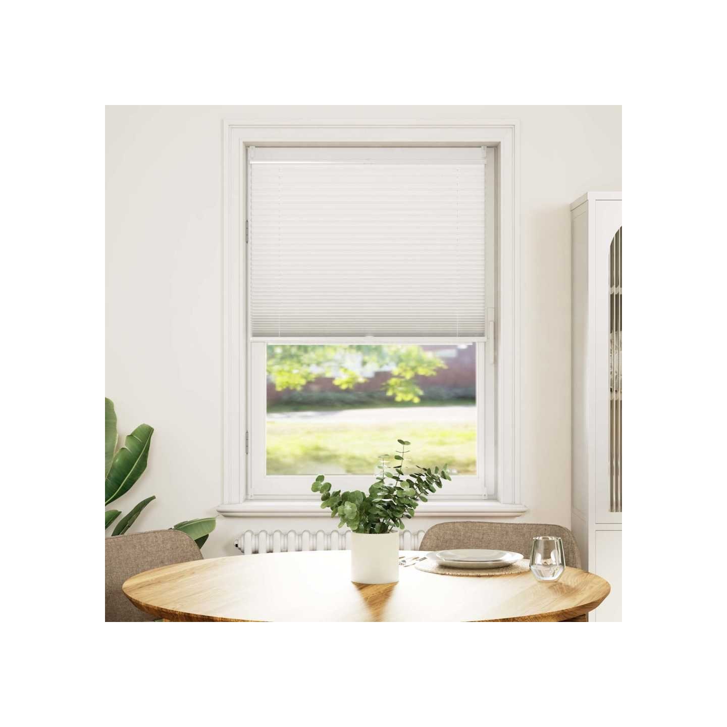 Store plissé 70x150 cm Blanc